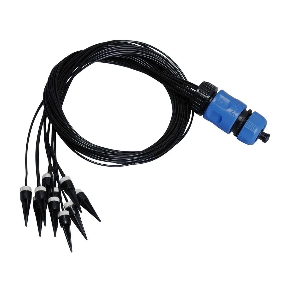 Safety-3 Gardening Drip Nozzle 10-Spot Water Supply for Pots and Planters STN-1015