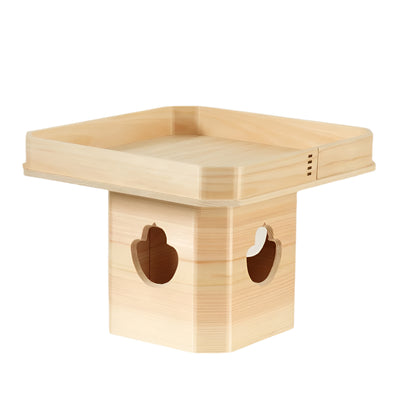 Ebematsu Hinoki Cypress Sanbou Offering Tray 21Cm Made In Japan