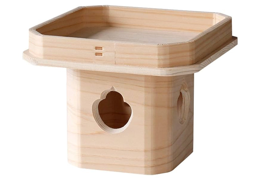 Ebm Hinoki Cypress Sanbou Offering Tray 15cm