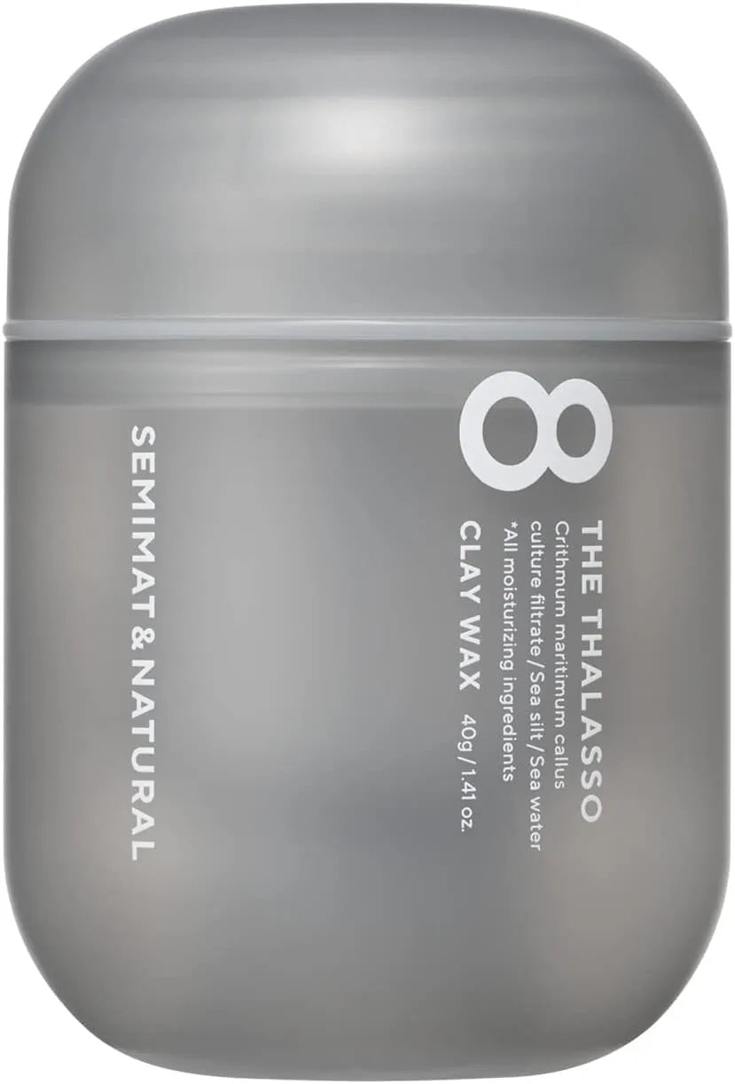 Eight Thalasso Semi Matte Natural Clay Wax for Strong Hold and Texture 8 THE THALASSO
