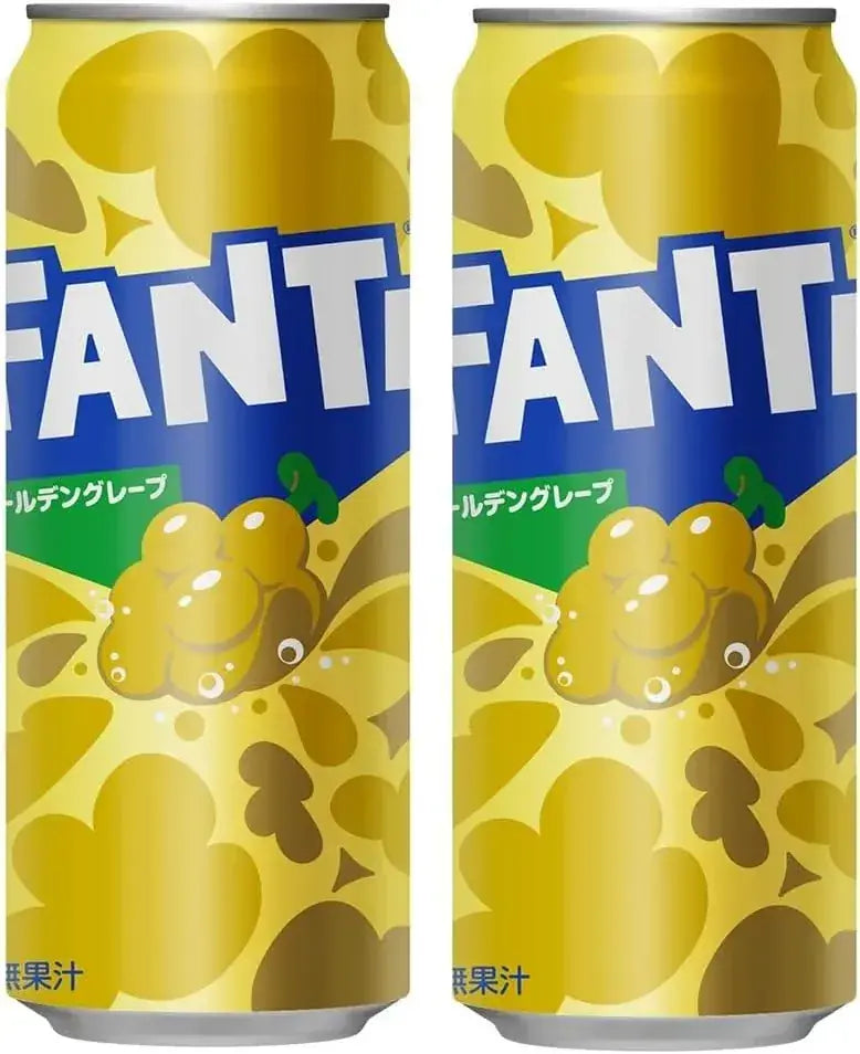 Euro Gourmet Zacusca Hokkaido Fanta Golden Grape 500ml Cans Case