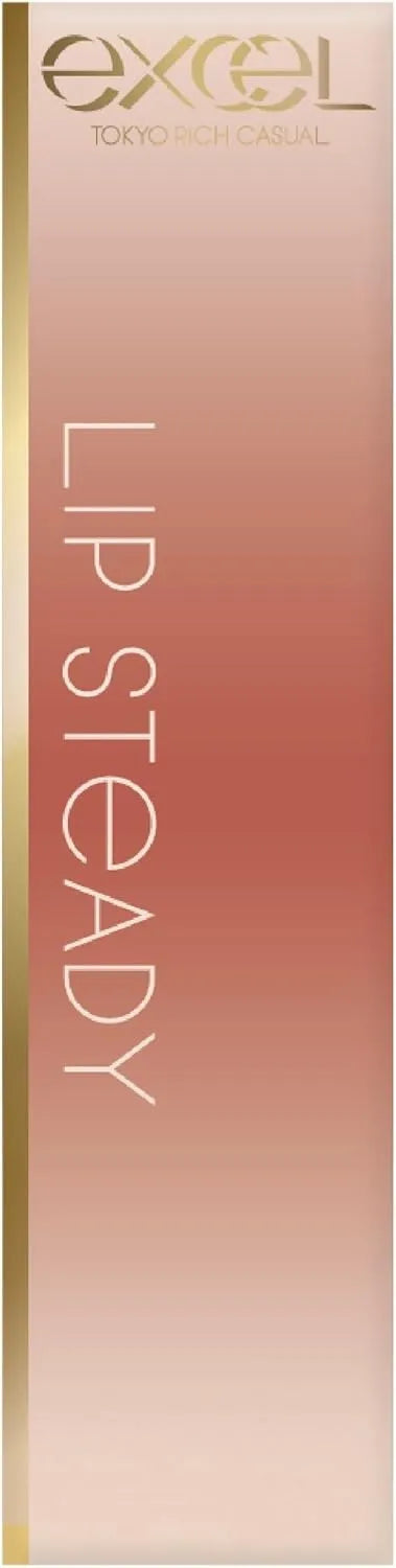 Excel Lip Steady SD04 Masturbator Beige Lipstick with Plump Effect Stain Resistant Excel