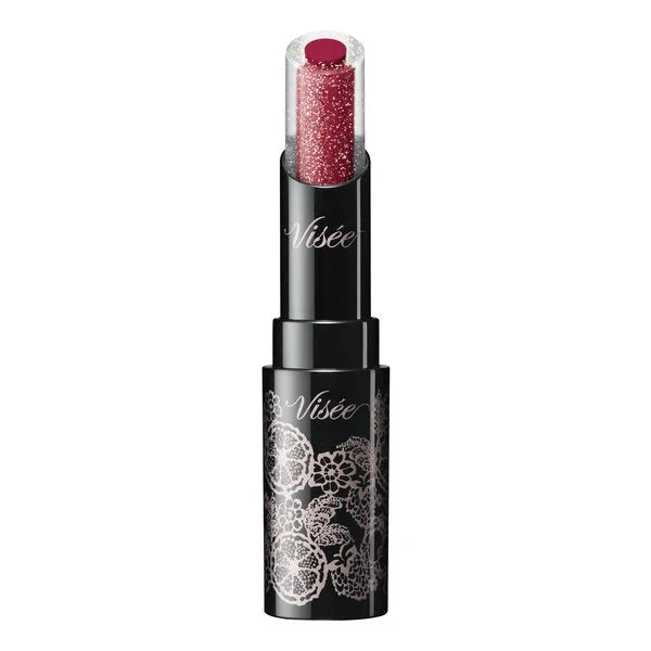 Kose Visee Riche Crystal Duo Lipstick Sheer Rd466 Red 3.5g - Japanese Sheer Lipstick