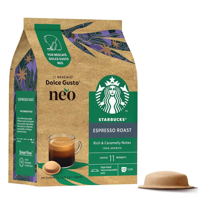 雀巢 Dolce Gusto Neo 星巴克浓缩烘焙咖啡 12 包