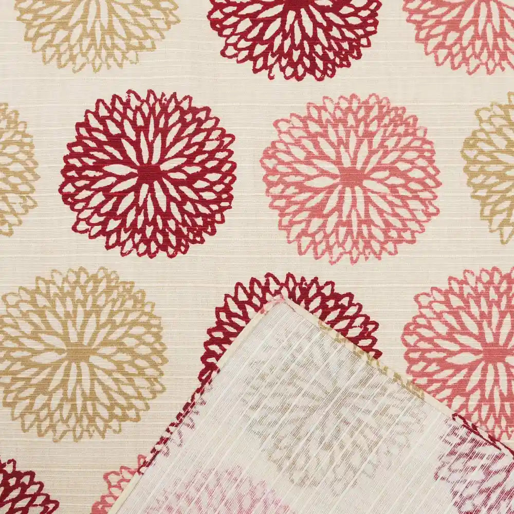 Hama Pattern Furoshiki Cloth Chrysanthemum Pink 90Cm - Japanese Gift Wrap