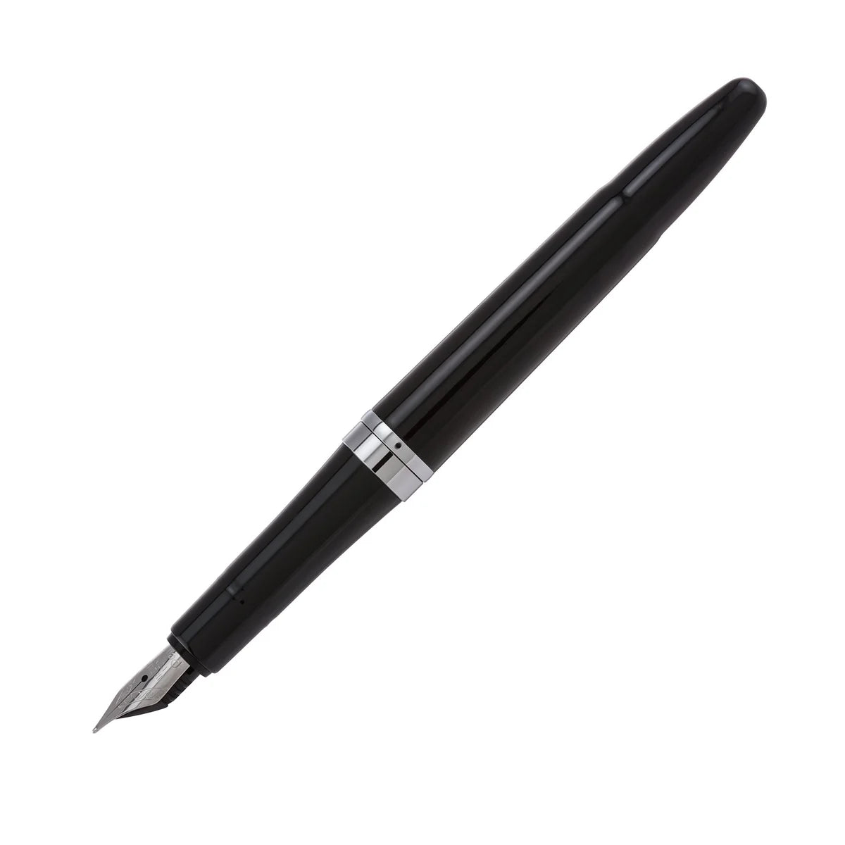 Pentel Tradio Fountain Pen Black Barrel Blue Ink Japan - Gift Box 1 Pack (Trf94A-C)