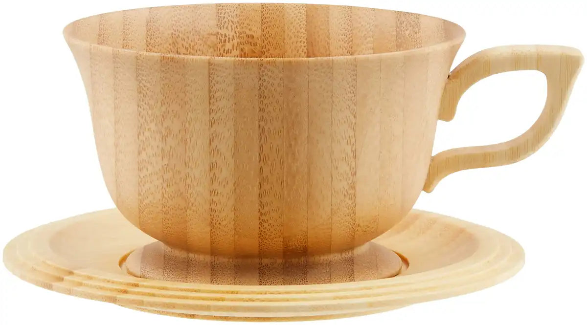 Riveret Brown Tea Cup & Saucer 170Ml Japan Dishwasher Safe Rv-202B