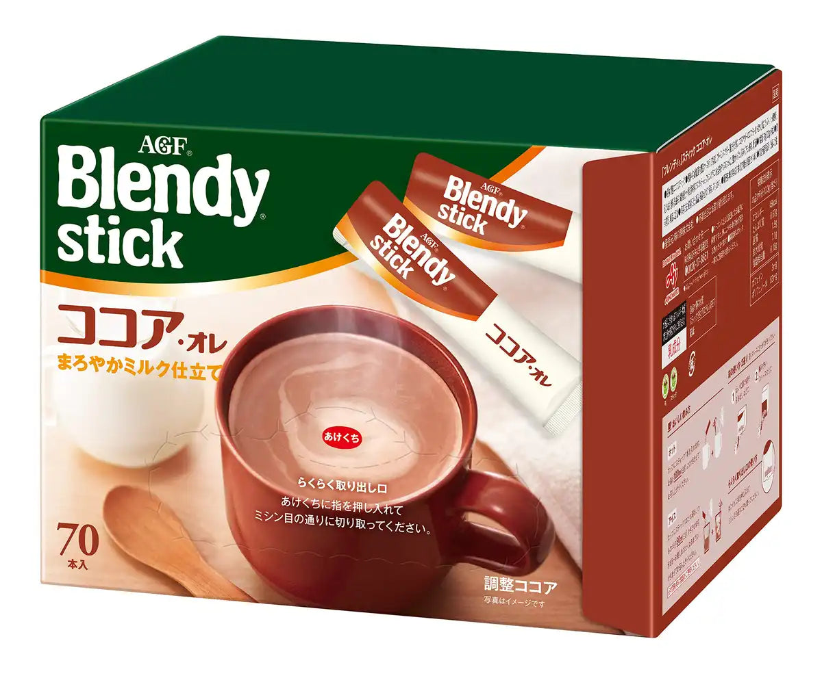 Agf Blendy Stick Cocoa Ole 70 Japan Milk Cocoa