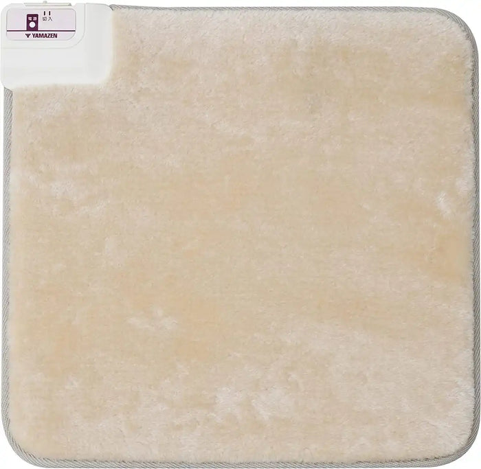 Yamazen Mini Mat 40X40Cm Hot Mat Single Use Foot Mat Cushion Japan Ymm-W401 Beige
