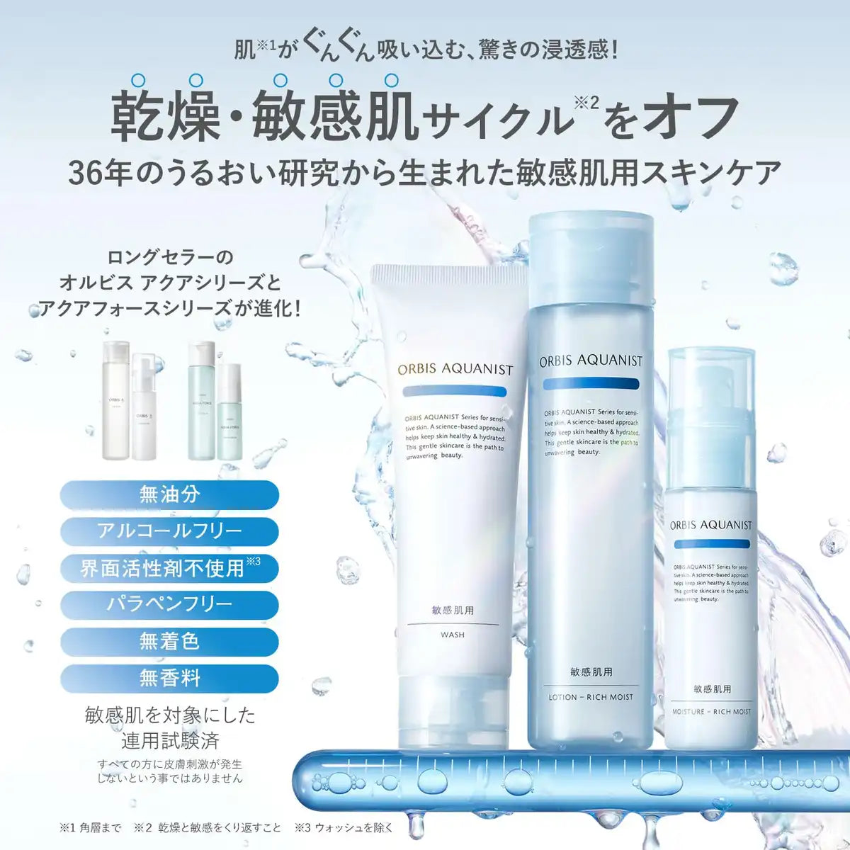 Orbis Aquanist Refreshing Highly Moisturizing Lotion 180Ml Bottle