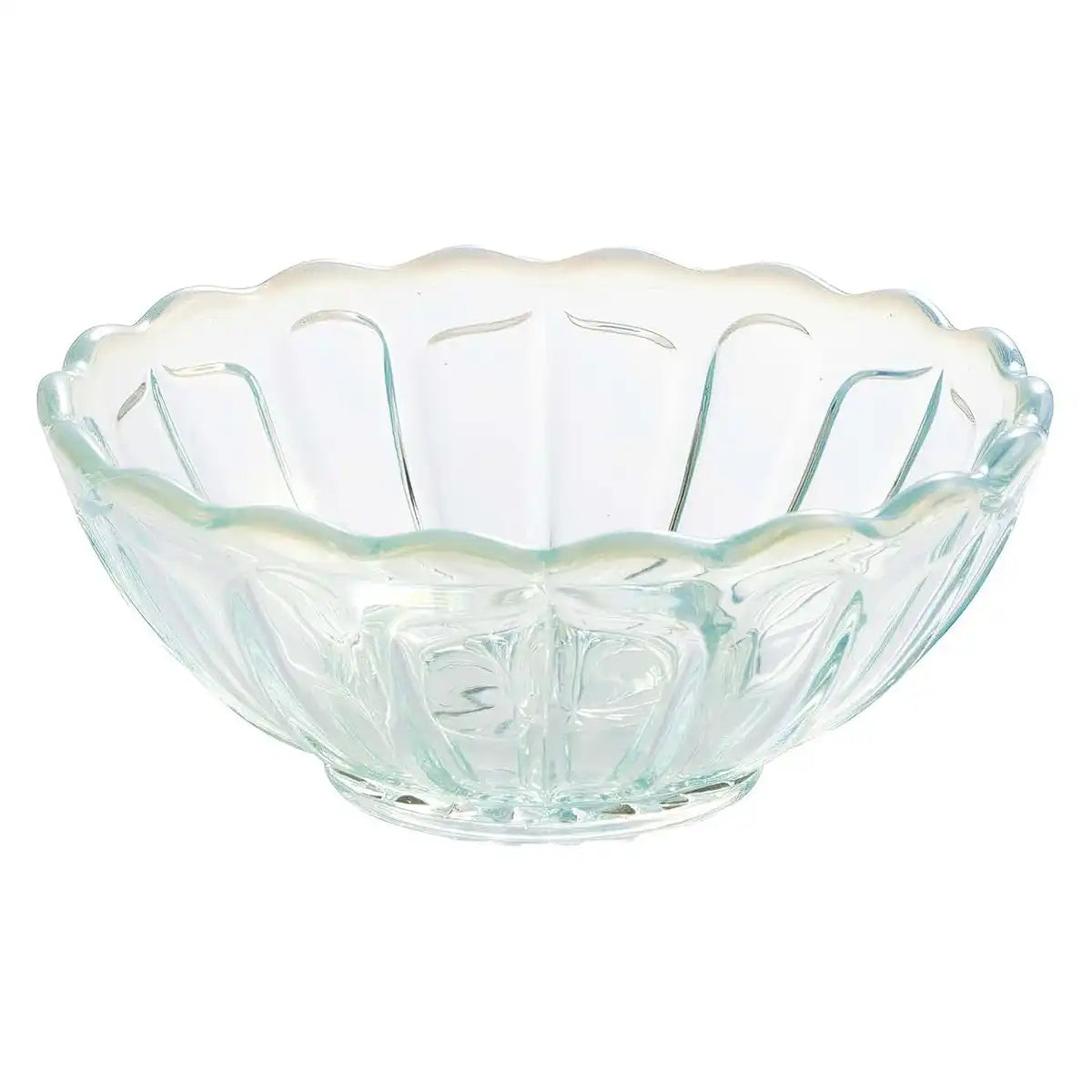 Hirota Glass Japan Yukinohana Blue Small Bowl Soda-Lime Glass
