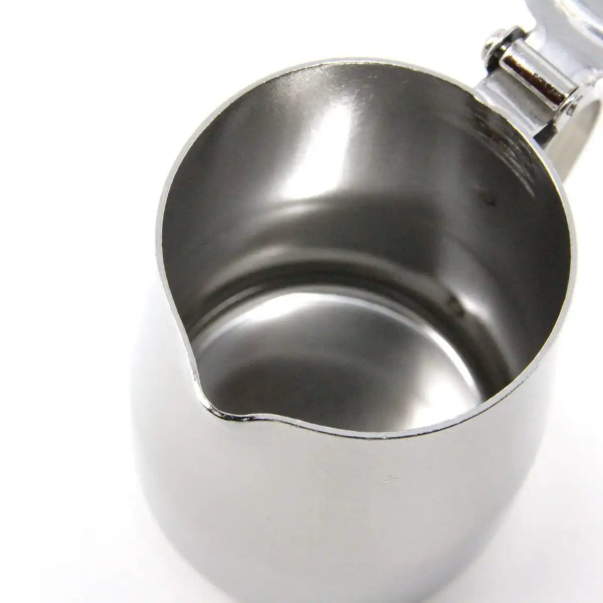 Melody Stainless Steel Small Creamer Milk Jug With Lid 60ml