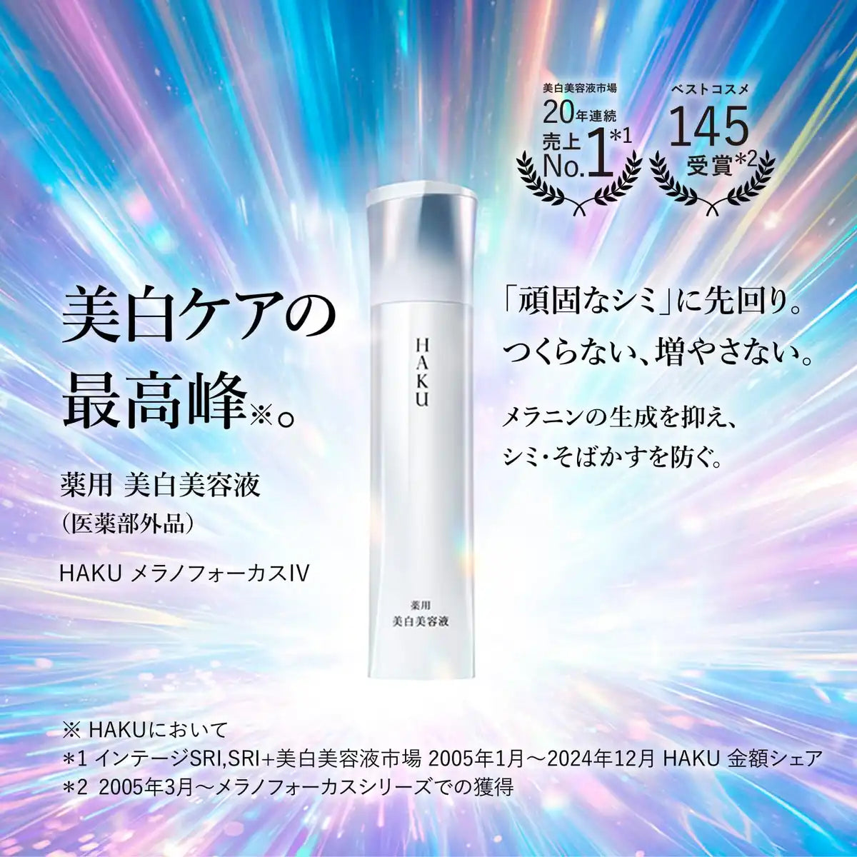 Haku Melanofocus Iv Set: Main Unit with Mini Size Included