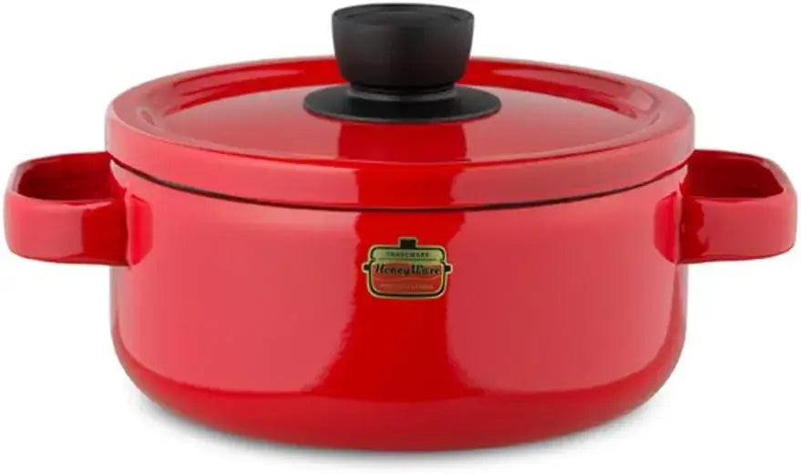 Fuji Horo Solid Kettle Durable Kitchen Hot Water Pot - Casserole Red - 4977618095475
