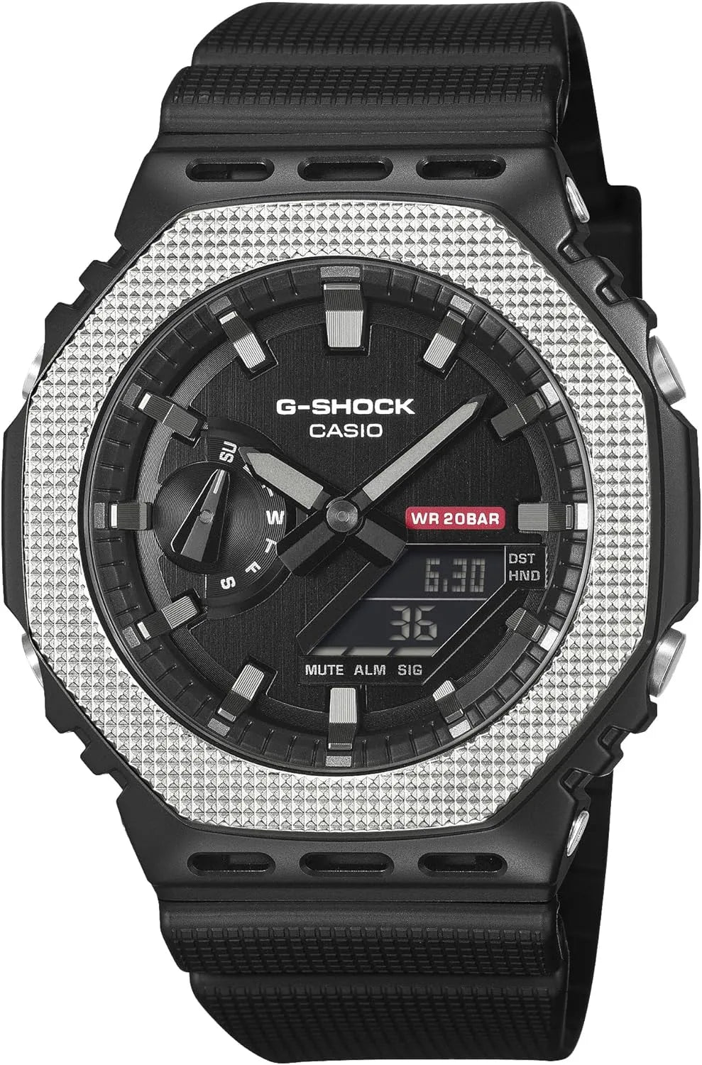 G-SHOCK GM-2100GC-1AJF Metal Cover Black Limited Edition Watch - Pattern Bezel
- 4549526414473