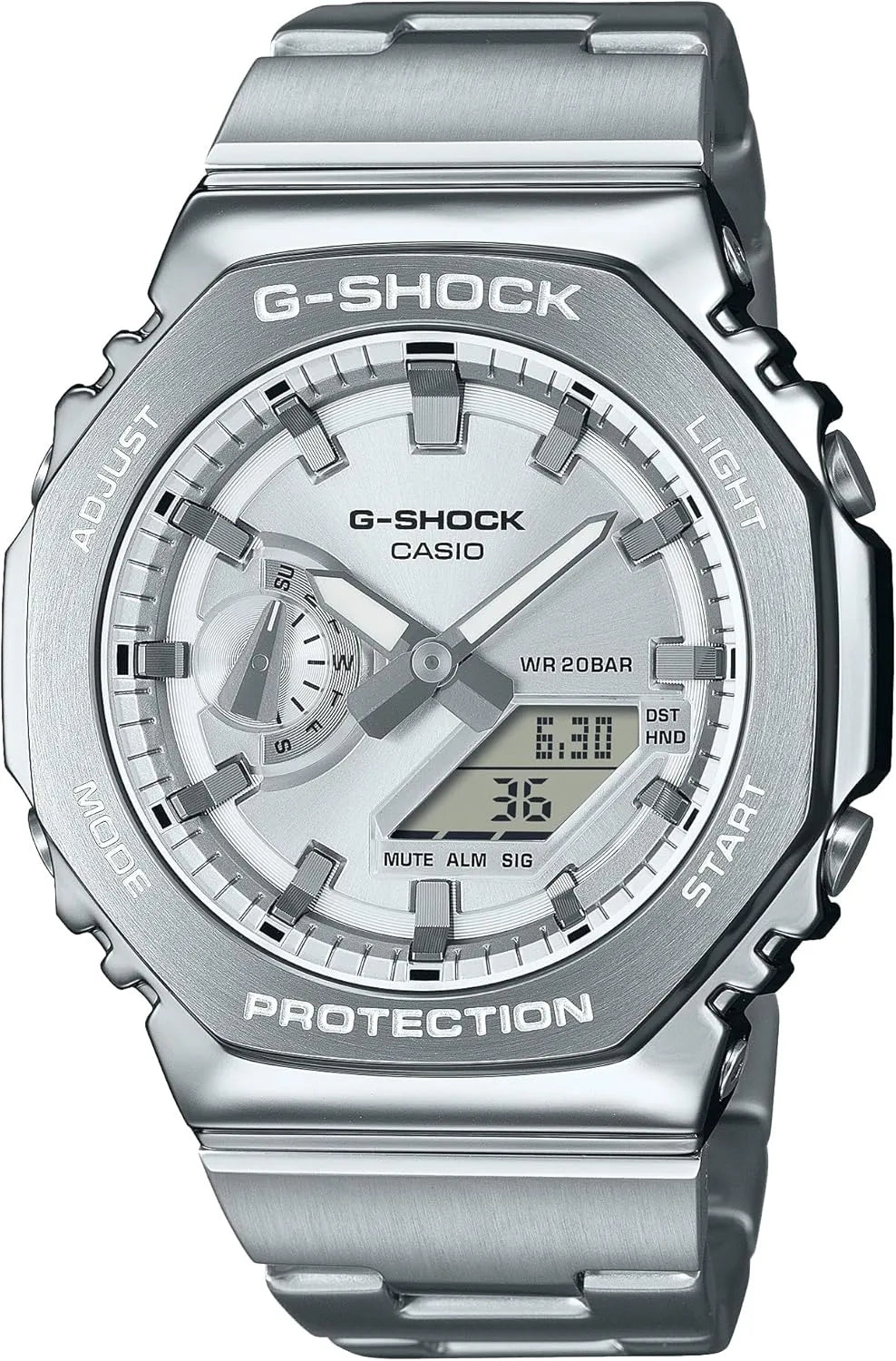 G-SHOCK GM-2100GC-1AJF Metal Cover Black Limited Edition Watch - Silver
- 4549526383755