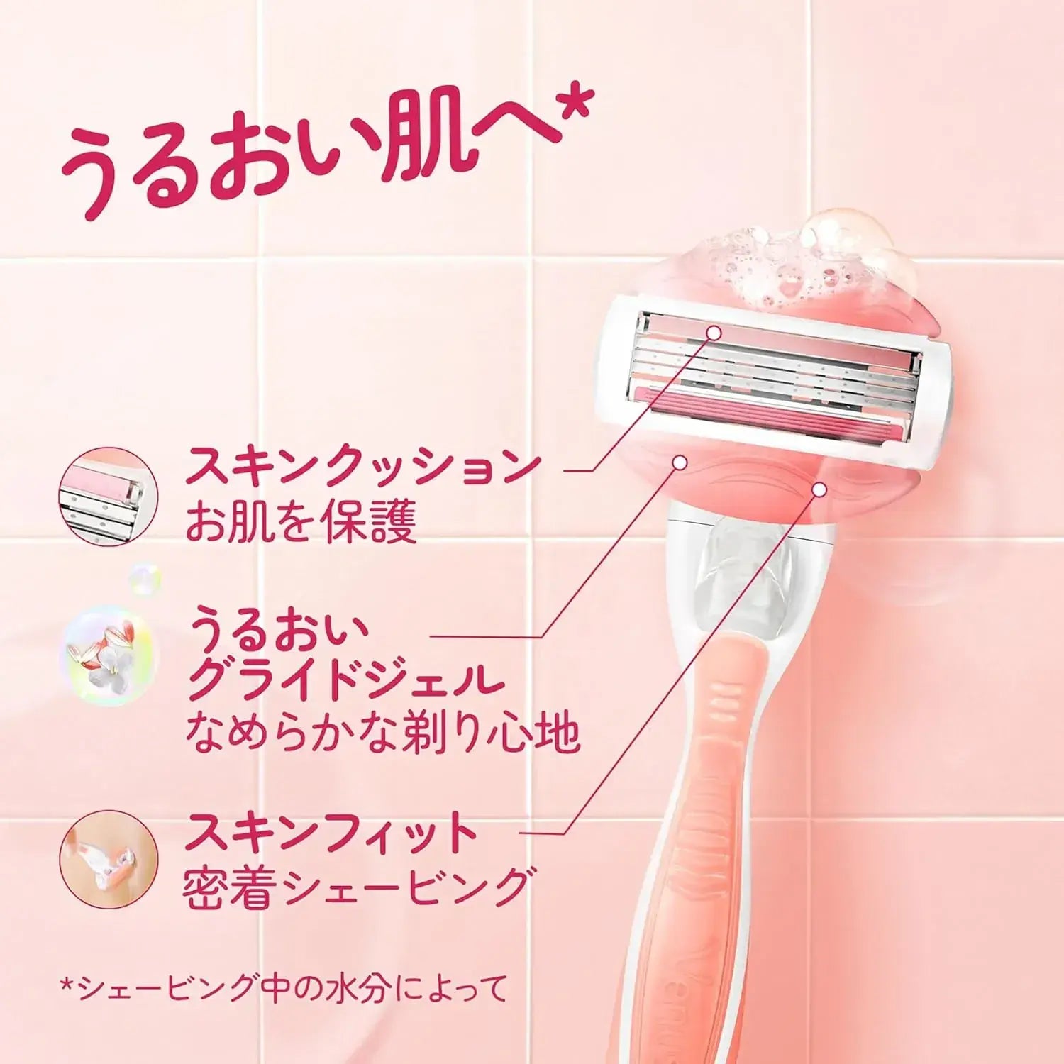 Gillette Venus Moisturizing Razor for Women with Replacement Blades