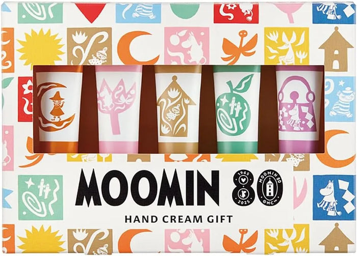 GPP Moomin 80th Anniversary Hand Cream Gift Set Moisturizing