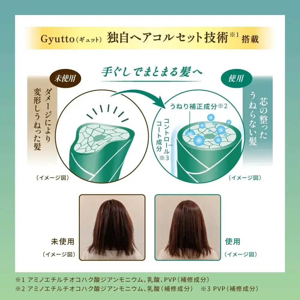 Gyutto Corset Hair Mask Toste Treatment Curl Care Frizz Repair