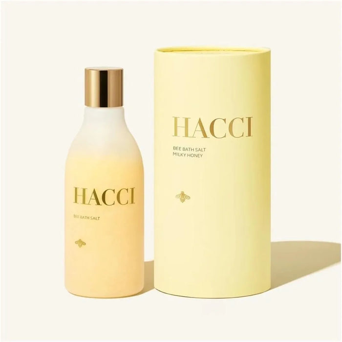 Hacci Bath Salt Milky Honey 10.6 oz Natural Relaxing Soak
