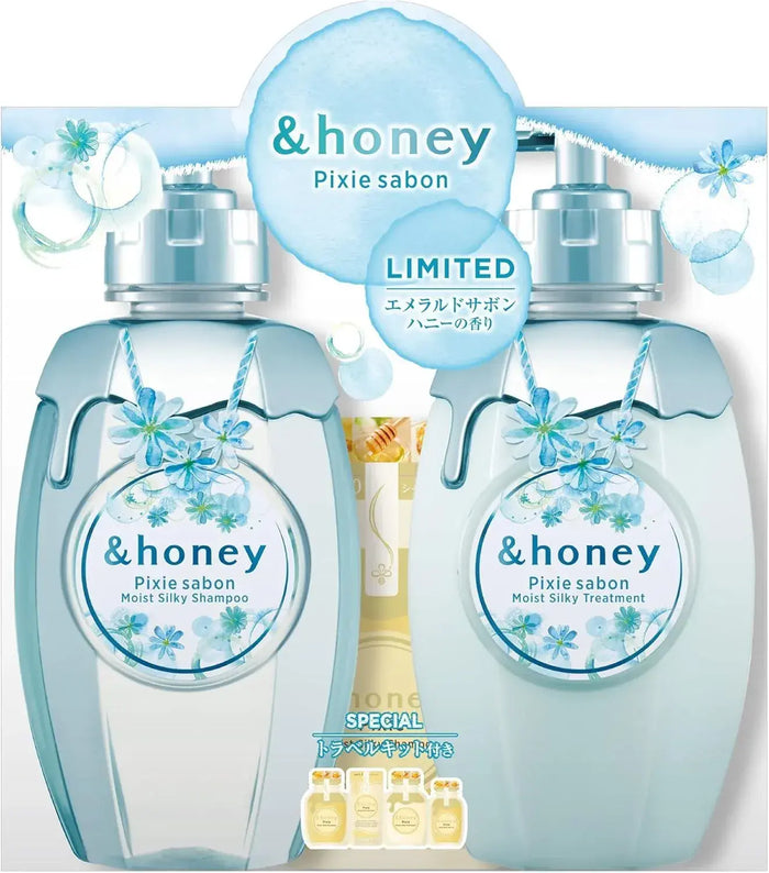 &Honey Pixie SABON Limited Pair Set Travel Kit with Shampoo