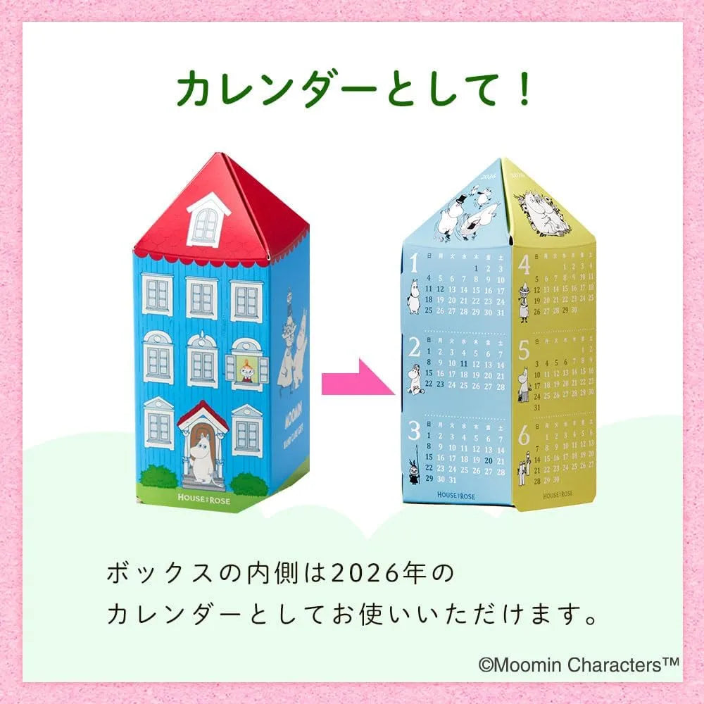 House of Rose Moomin Hand Care Gift Set Moisturizing Formula