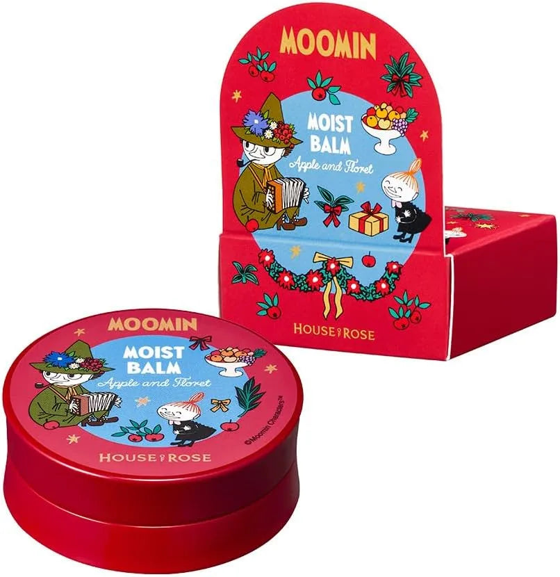 House of Rose Moomin Moist Balm 0.4 oz Apple Scent Multi-Care