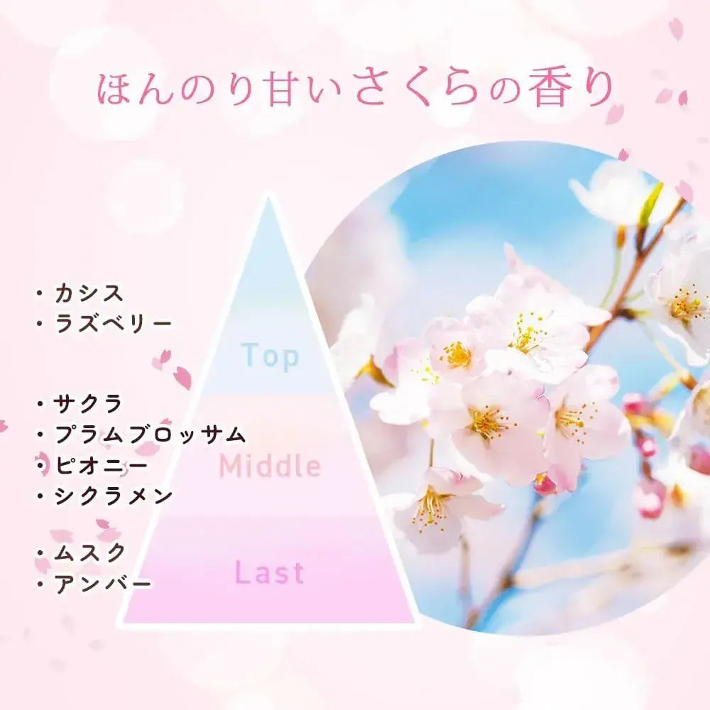 House of Rose Sakura Fufu Nail Oil 10ml Cherry Blossom Scent