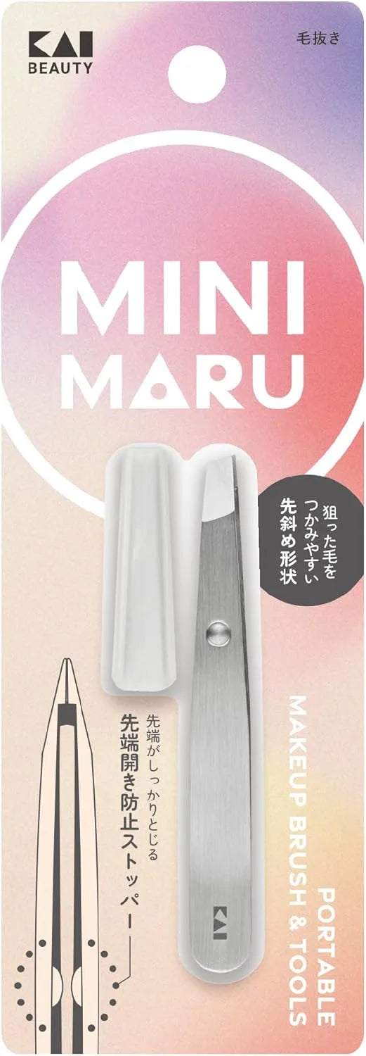 KAI Mini Maru Multi-Glass Nail File Portable 2-Way Case - Tweezers
- 4901601079227