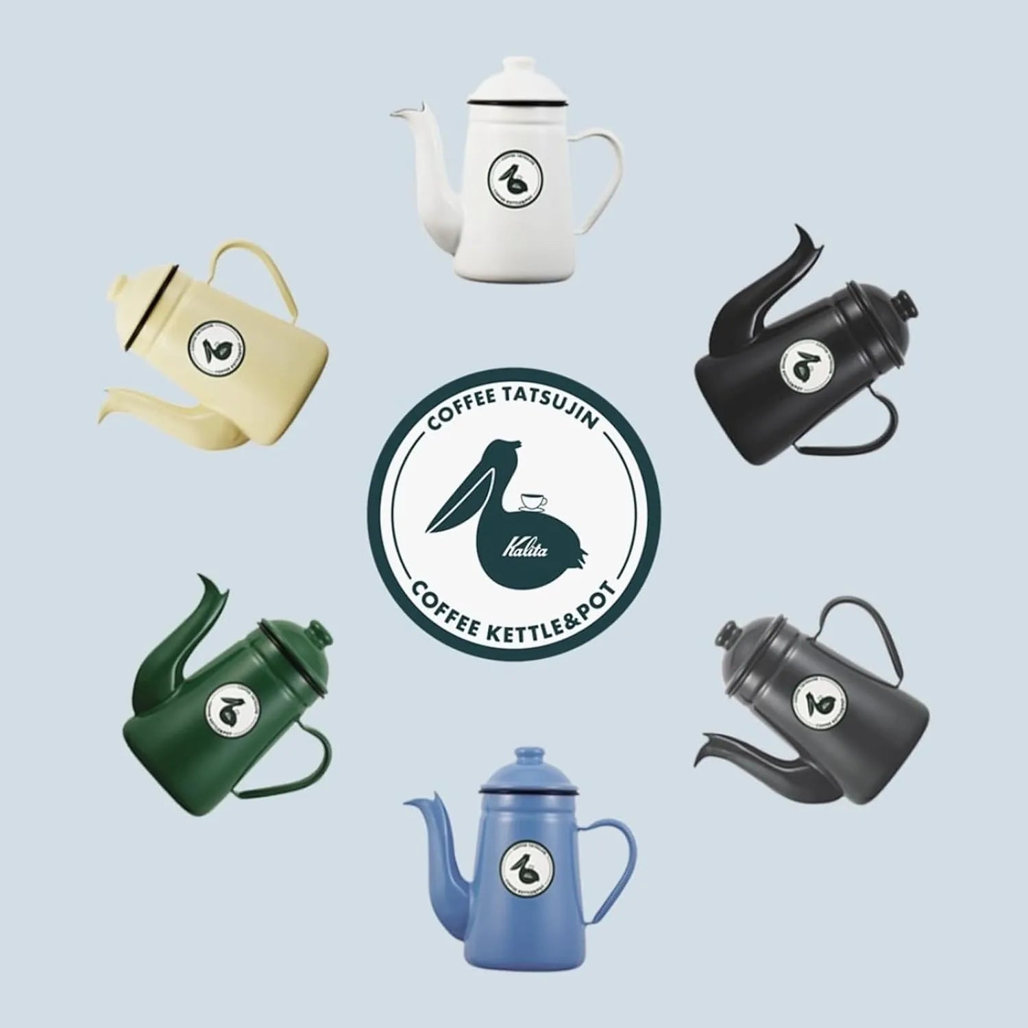 Kalita Carita Kalita Drip Pot Kettle Coffee Maker Yakan Server