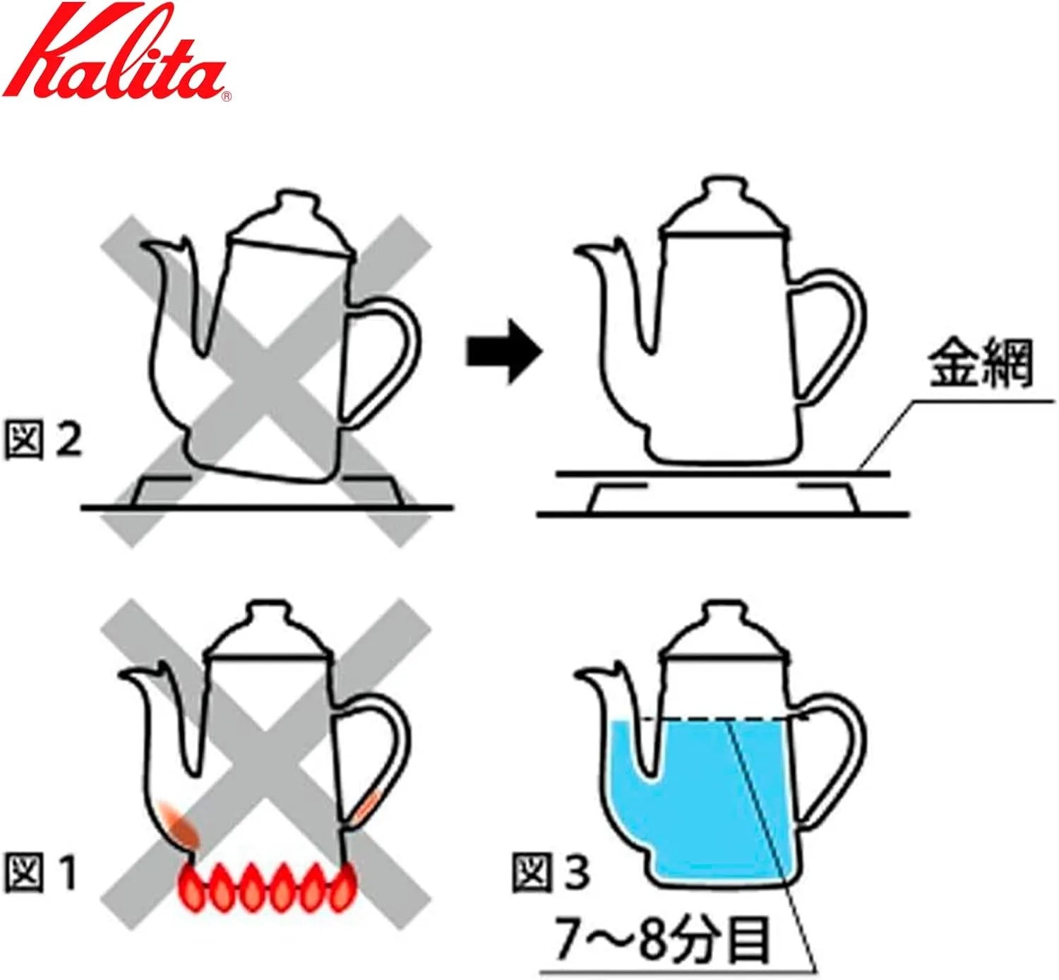 Kalita Carita Kalita Drip Pot Kettle Coffee Maker Yakan Server