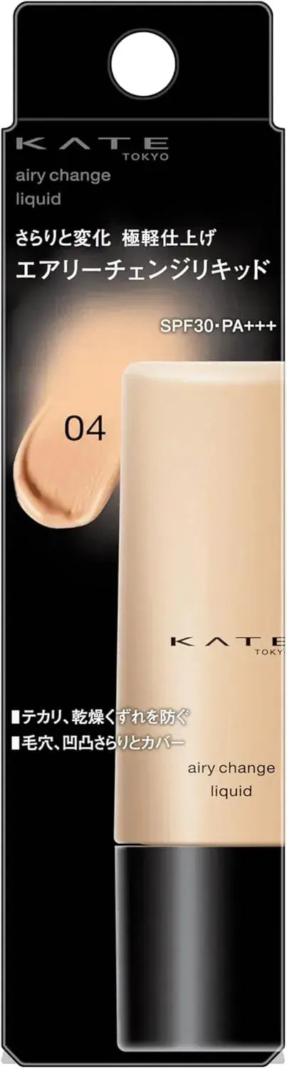 Kate Airy Change Liquid Bright Skin Foundation Smooth Finish - 4 Beige
- 4973167038734