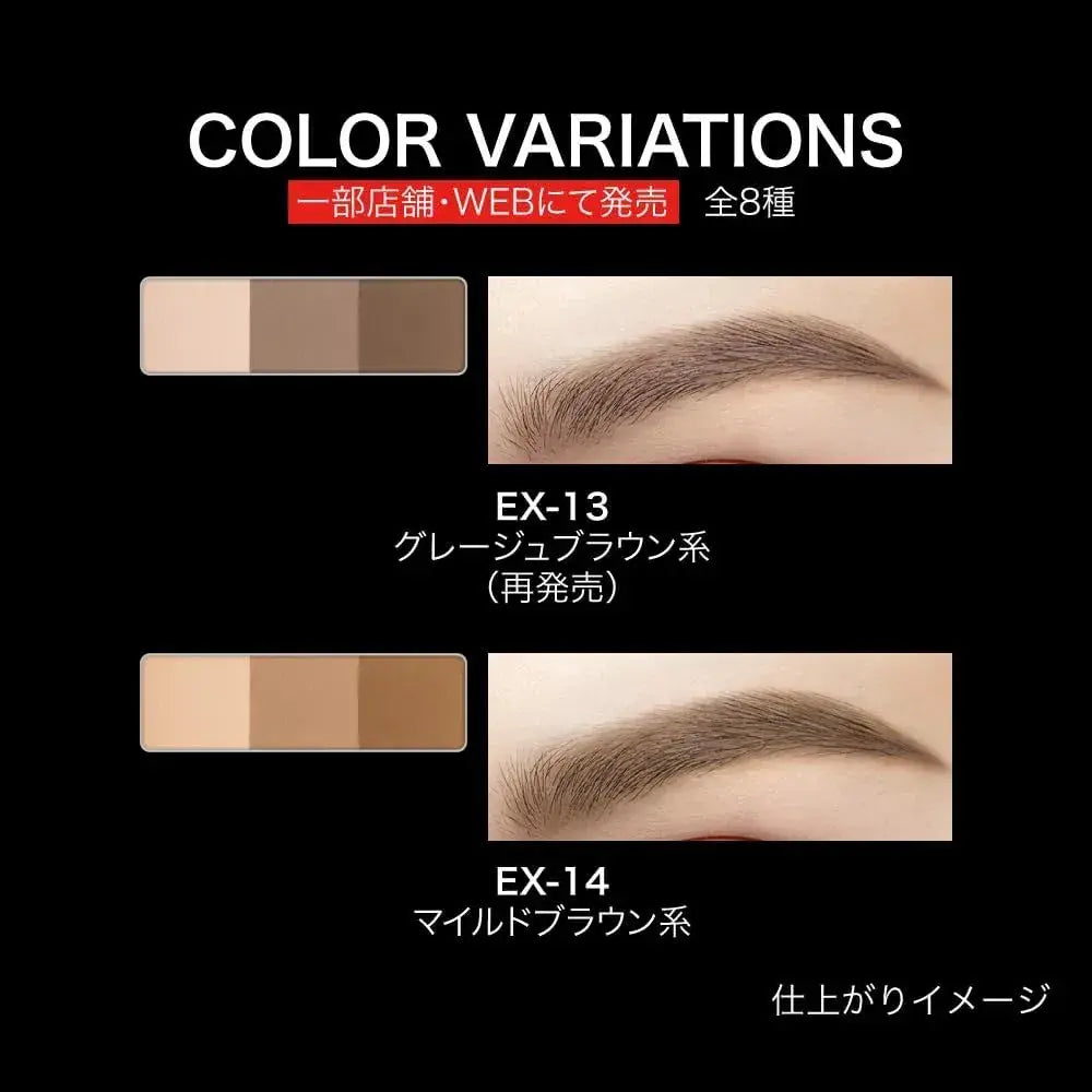 Kate Eyebrow 3D EX-13 Refill Greige Brown Soft Natural Finish Powder