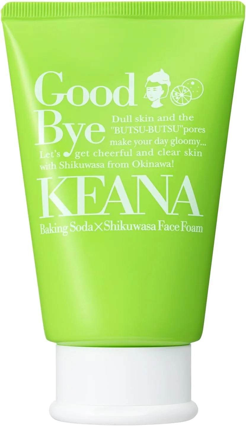 Keana Nadeshiko Okinawa Shikwasa Baking Soda Foam Cleanser Pores Sebum
