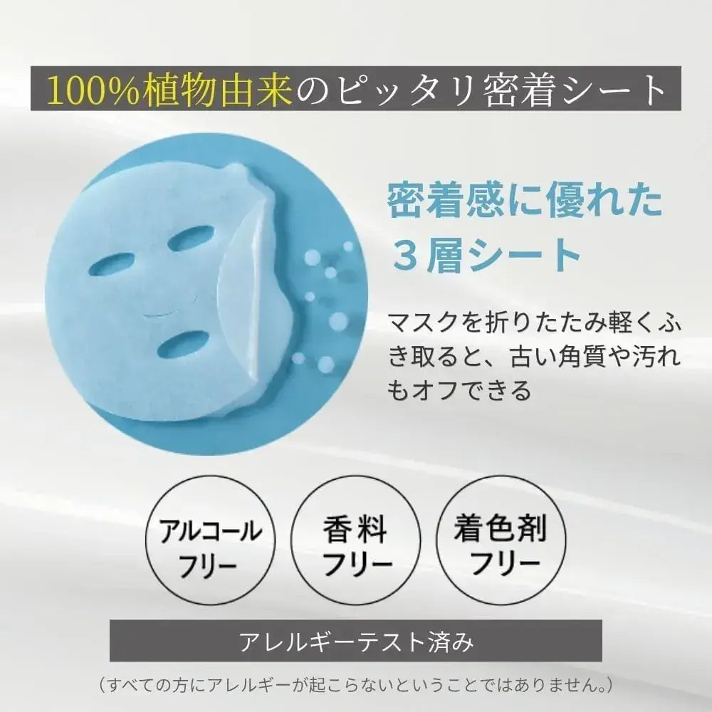 Kibisei Skin Beauty Morning Smooth Milk Face Sheet Mask