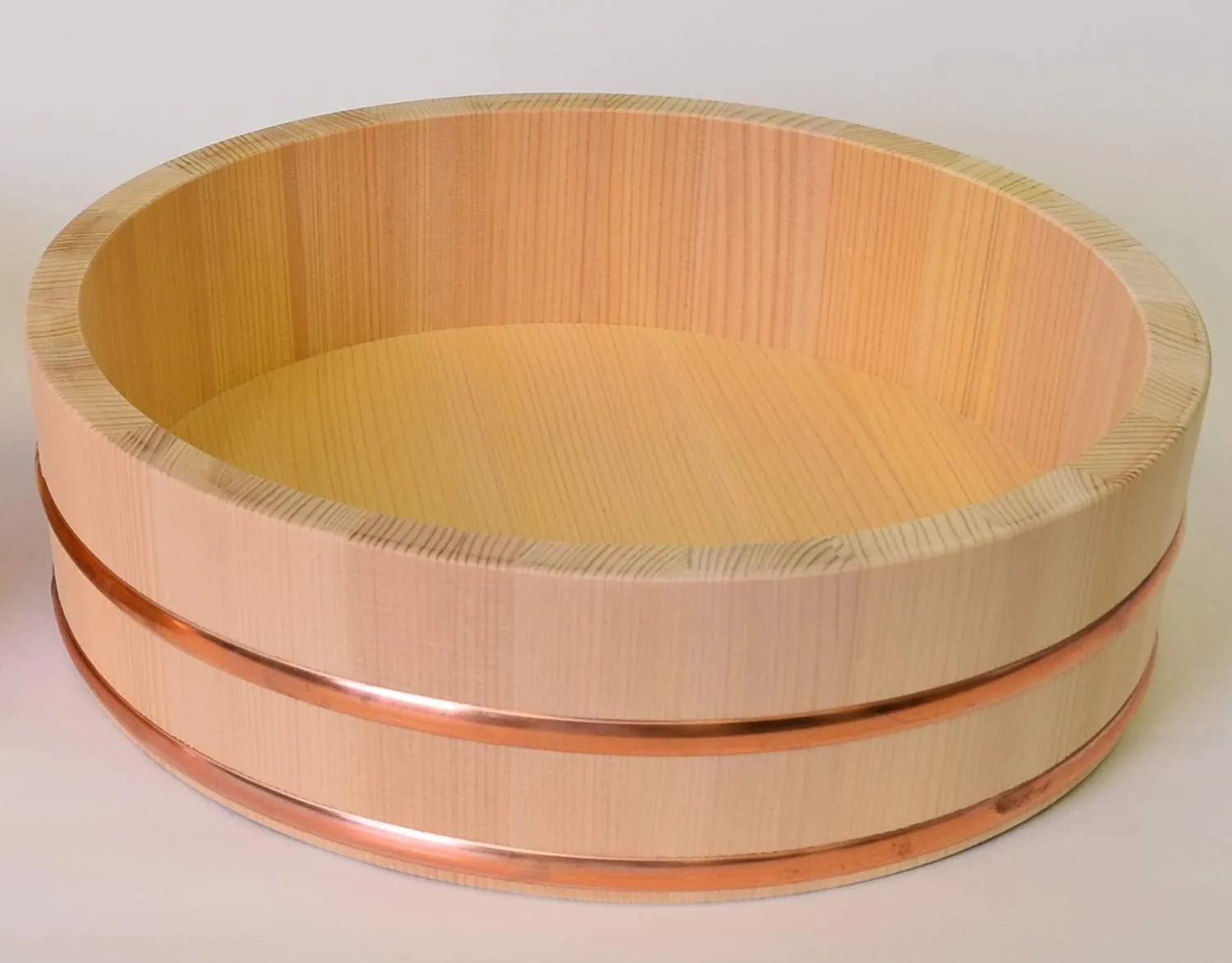 Kiso Crafts Ohitsu Wooden Sawara Sushi Rice Stand Made in Japan