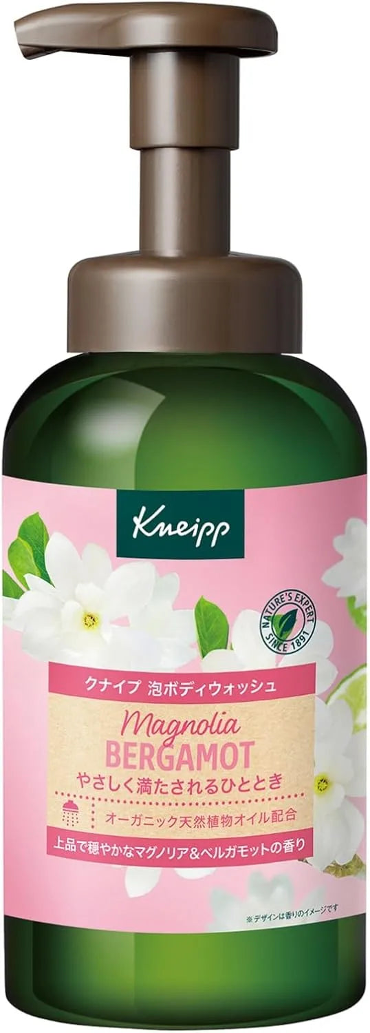 Kneipp Foam Body Wash Super Mint Scent Refreshing Cleanser 15.9 oz Kneipp - Magnolia Bergamot 450g
- 4580294855150