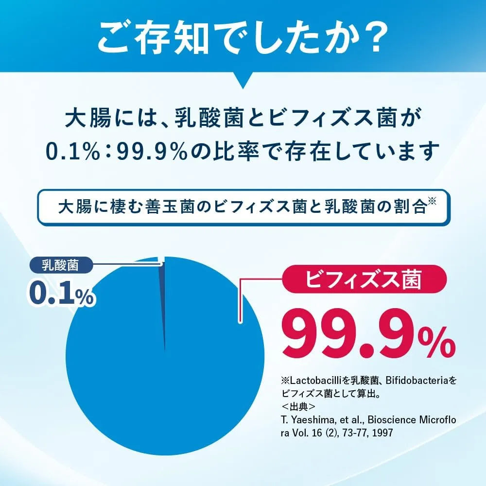 Kobayashi Pharmaceutical Bifidobacteria Hard Capsules Daily Supplement