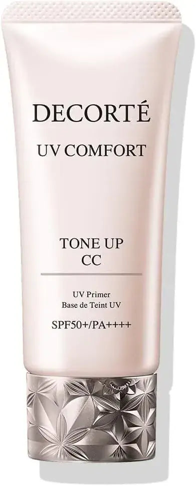Kose Decollete UV Comfort Tone-Up CC Makeup Base SPF50 PA+++ - 10 Lavender Rose - 4971710624700