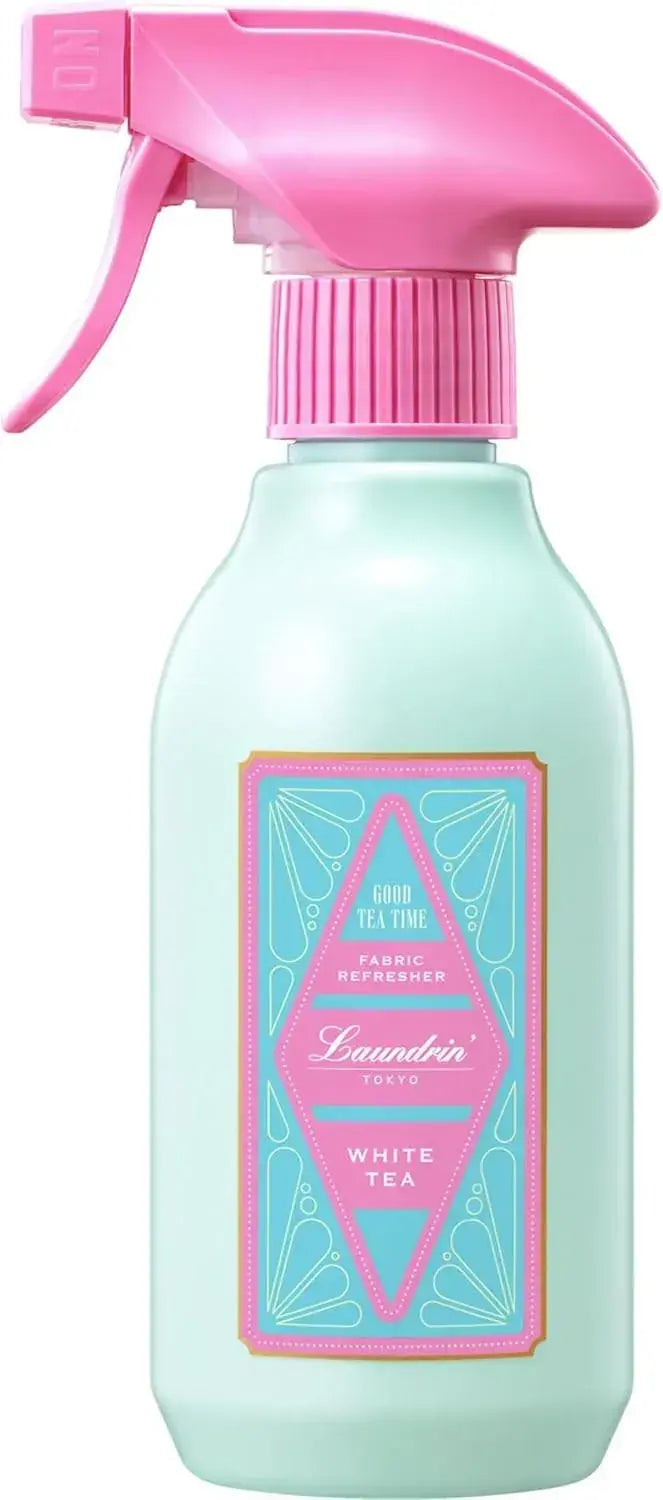Laundrin Fabric Mist Green Tea Scent Deodorizer Spray - Turquoise - 4582469509363