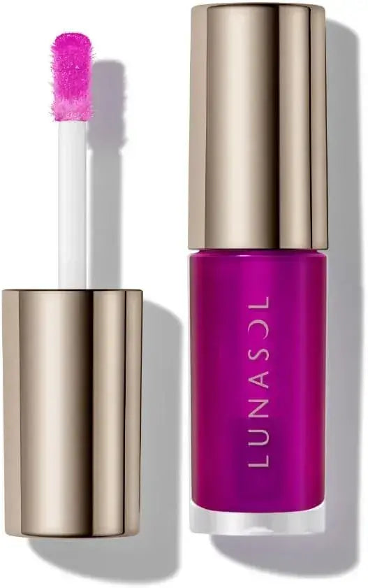 Lunasol Deui Reflect Lip Oil 01 Plum Glossy Smooth Juicy Lips