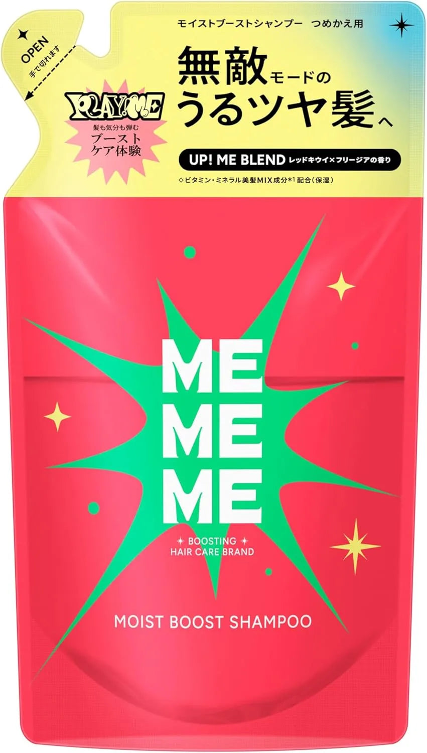 Mememe Moist Boost Shampoo Refill Sulfate Free Synthetic Coloring Free