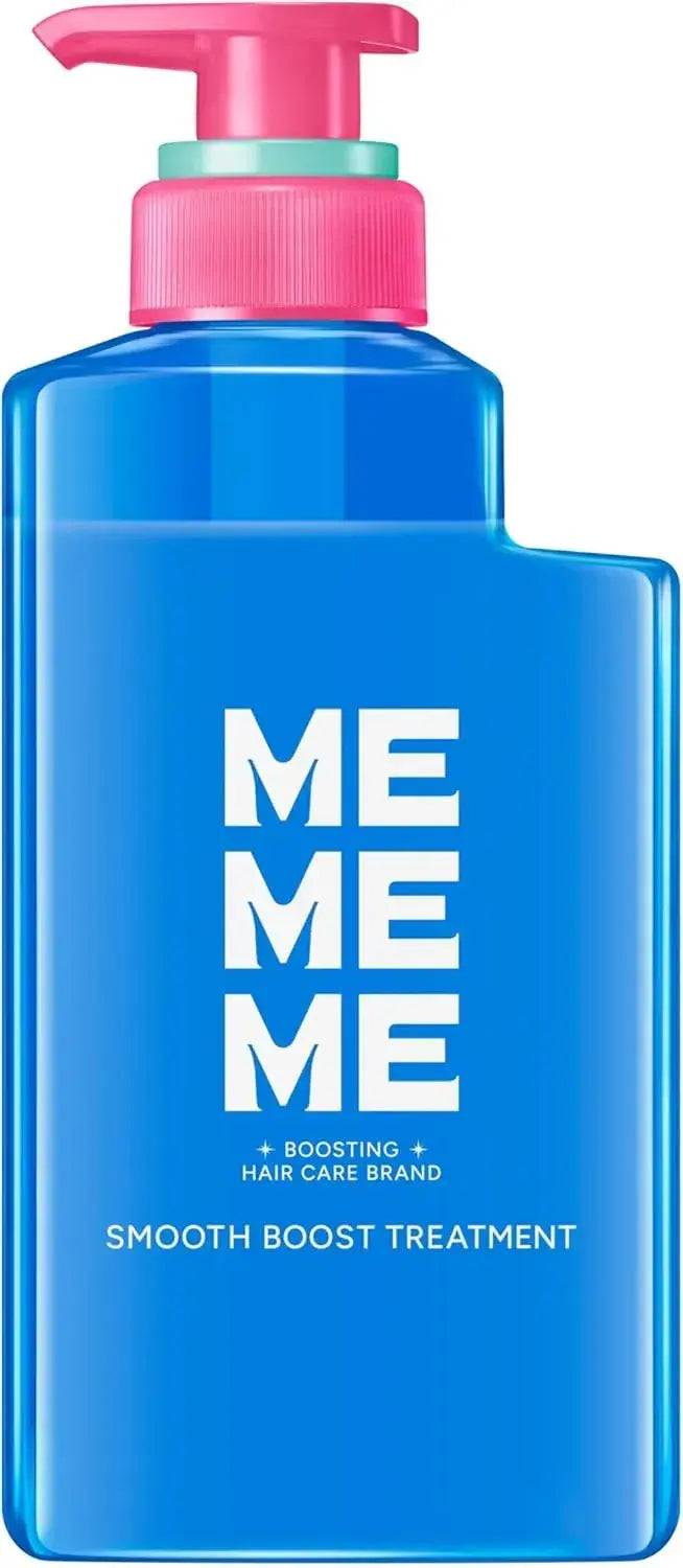 Mememe Smooth Boost Shampoo and Treatment with Mini Shower Veil - Smooth Body Treatment - 4901301462091