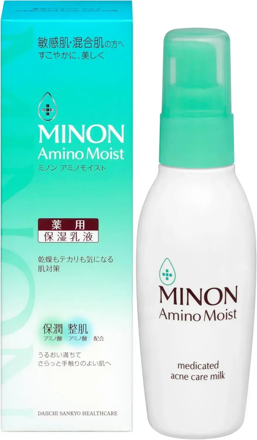 Minon Amino Moist Medicated Acne Care Milk for Sensitive Skin