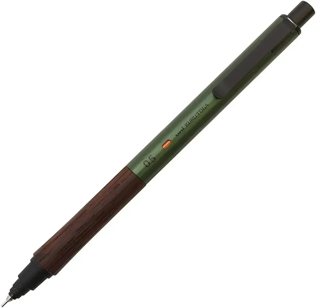 Mitsubishi Pencil Kurutoga Wood Mechanical Pencil 05mm