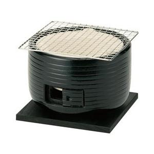 Kinka Ceramic Black Charcoal Konro Grill