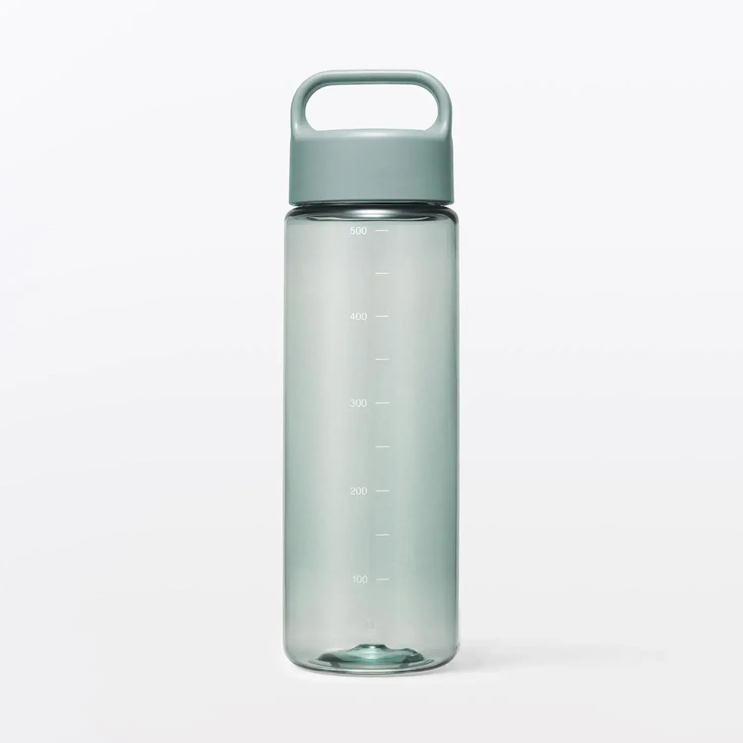 Muji Easy to Carry Drink Bottle - Smoky Green 500ml - 4550723112628