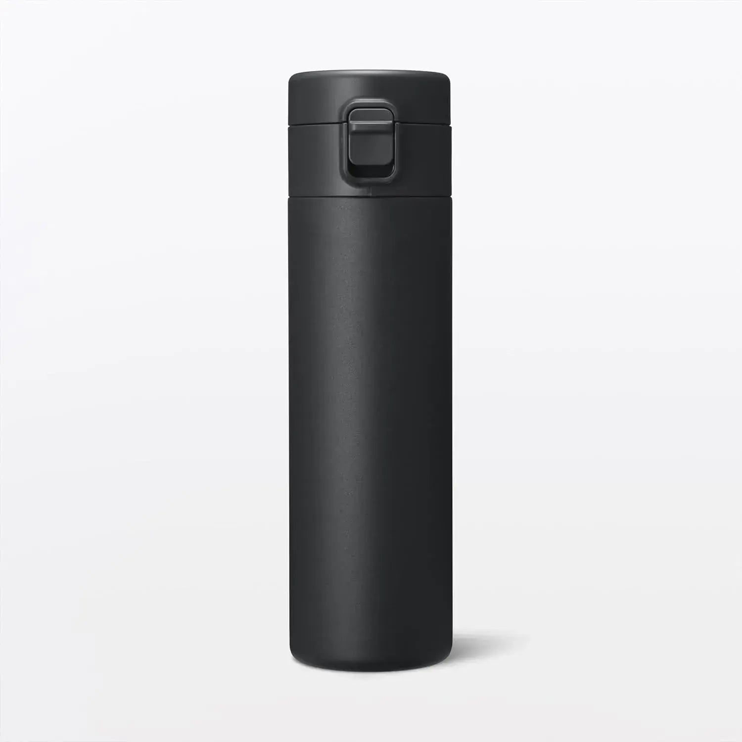 Muji Vacuum Insulated One Touch Thermal Bottle - Black 500ml - 4548076049135