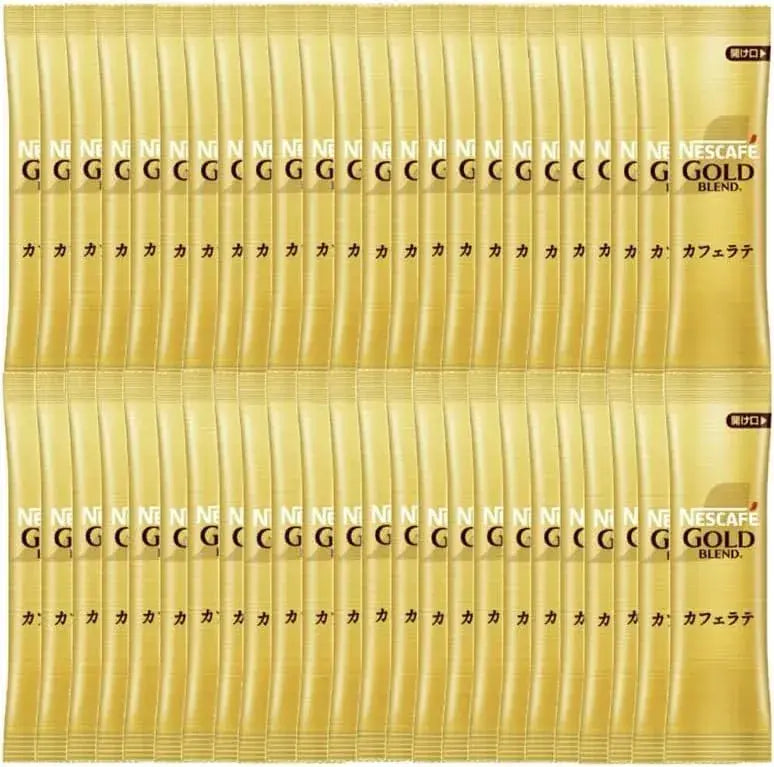 Nescafe Gold Blend Stick Coffee 48pcs Large Capacity Cafe Latte