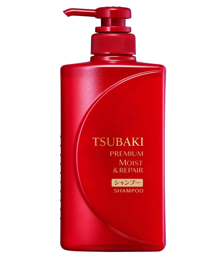 Tsubaki Shampoo Premium Moist by Shiseido 490ml - Deep Hydration